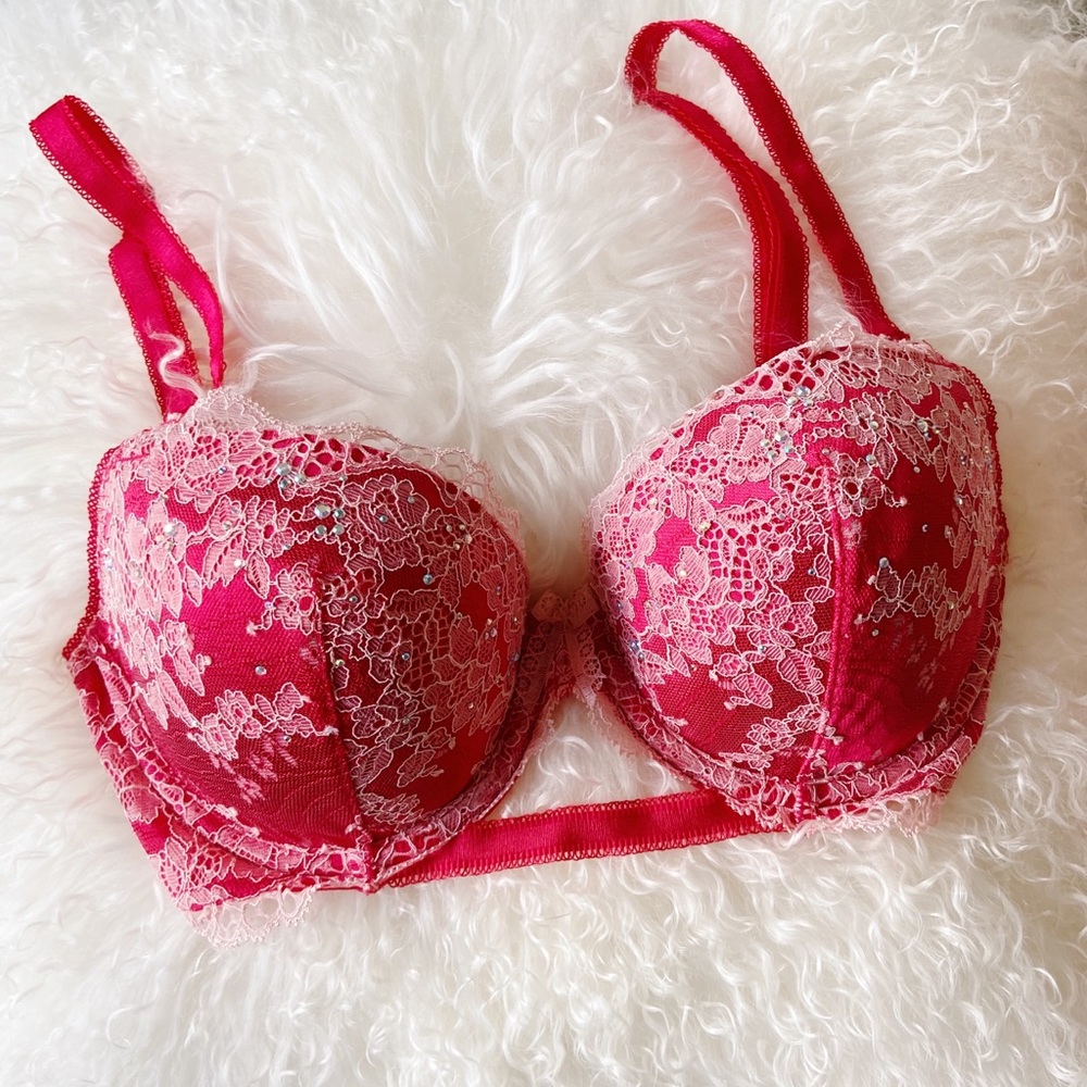 VS Dream Angels Lined Demi Bra